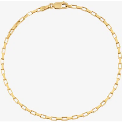 Yoj Link Anklet Bracelet In Gold