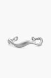 Yoj Magma Cuff In Silver