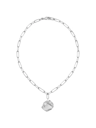 Yoj Mao Chain Necklace In Purple