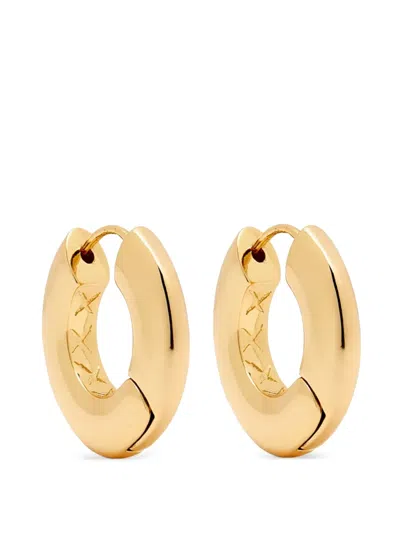 Yoj Maxi Sirso Hoop Earrings In Gold