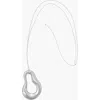 Yoj Nova Wave Necklace In Silver