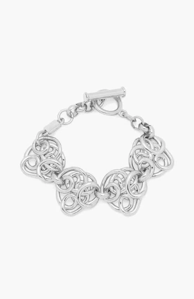 Yoj Oasic Bracelet In Silver