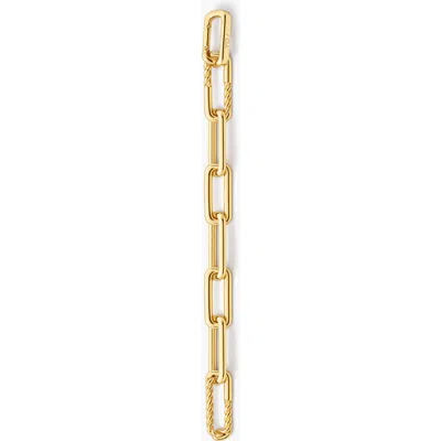 Yoj Oto Maxi Rope Chain Bracelet In Gold