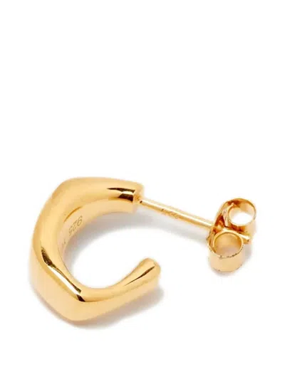 Yoj Pero Hoop Earring In Gold