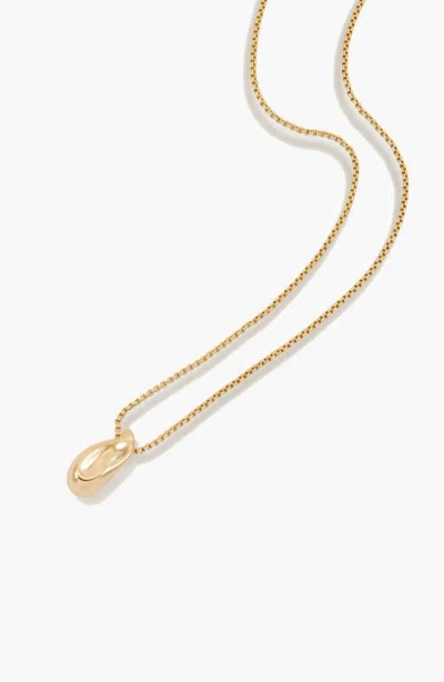 Yoj Perto Mini Pendant Necklace In Purple