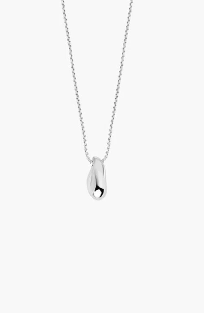 Yoj Perto Mini Pendant Necklace In Silver