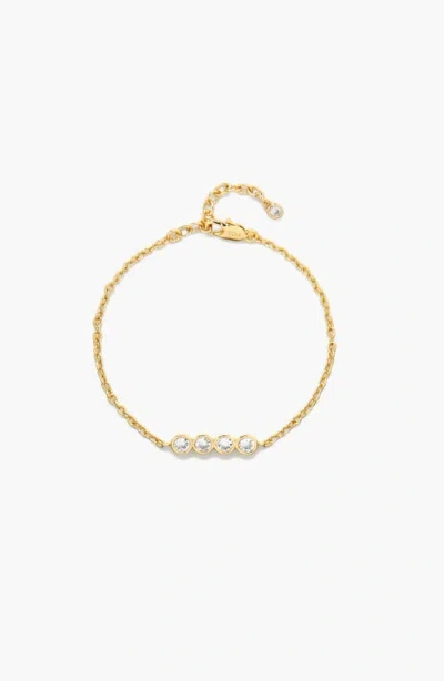 Yoj Stan Celestial Crystal Bracelet In Gold