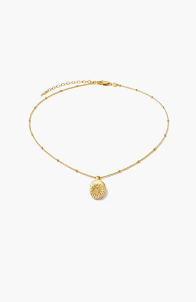 Yoj Tebica Necklace In Gold