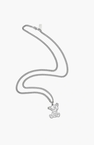 Yoj Teddy Silver Necklace