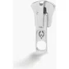Yoj Zip Me Up Single Stud In Silver