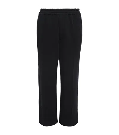 Yoke Supima Cotton Sweatpants In Black
