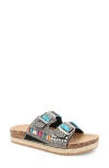 Yoki Calista Slide Sandal In Black