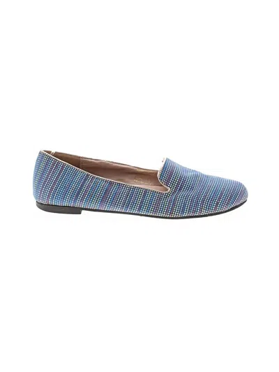 Pre-owned Yoki Flats In Blue