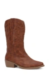 Yoki Gilard Western Boot In Brown