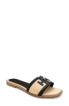 Yoki Isabel Slide Sandal In Black