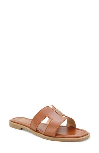 Yoki Isabel Slide Sandal In Rust