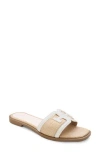 Yoki Isabel Slide Sandal In White