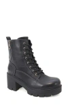 Yoki Jolene 03 Combat Boot In Black