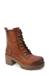 Yoki Jolene 03 Combat Boot In Rust