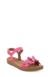 Yoki Kids' Embellished Butterfly Sandal In Pink