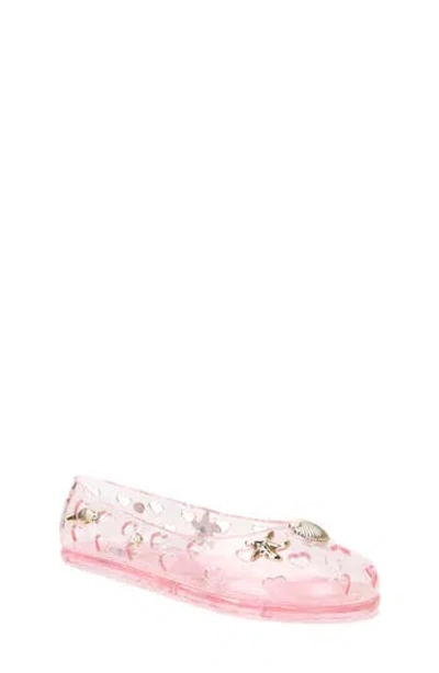 Yoki Kids' Sealife Jelly Flat In Pink