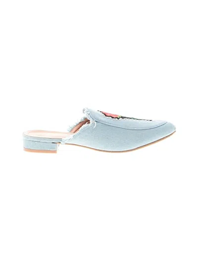Pre-owned Yoki Mule/clog In Blue
