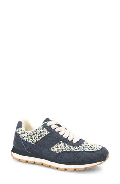 Yoki Via Woven Sneaker In Denim