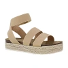 Yoki Womens Chiara-10 Wedge Sandals In Neutral