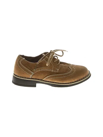 Pre-owned Yokids Kids' Dress Shoes In Brown