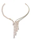 Yoko London 18k Yellow Gold Akoya Pearl And Diamond Necklace In Gold