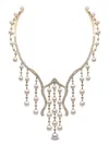 Yoko London 18k Yellow Gold Akoya-pearl And Diamond Necklace In Gold