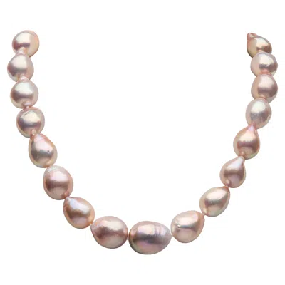 Pre-owned Yoko London Baroque Pink Freshwater Pearl Necklace