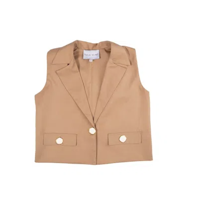 Yola Neme Women's Arena Top - Light Brown