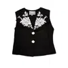 Yola Neme Women's Black / White Paraiso Top In Black/white