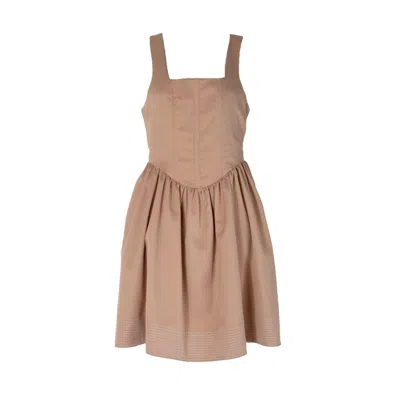 Yola Neme Women's Brown Cruz Mini Dress