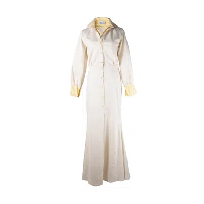 Yola Neme Women's Brown Flor De Loto Dress