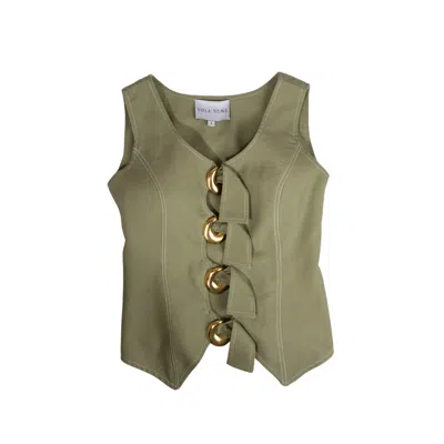 Yola Neme Women's Green Palma Top
