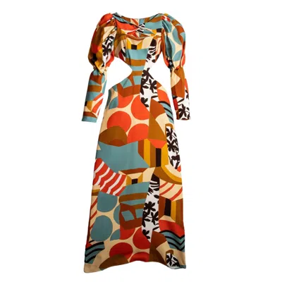 Yola Neme Women's Liora Long Dress In Multi