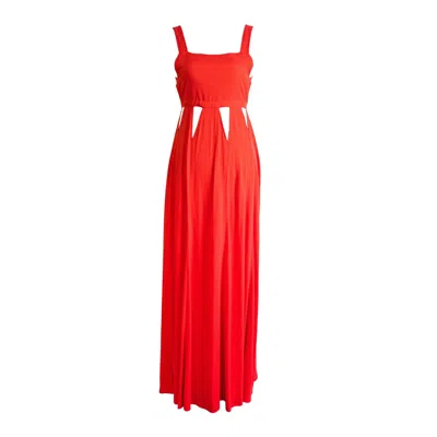 Yola Neme Women's Red Dorellia Long Dress