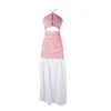 Yola Neme Women's Red / White La Playa Top In Multi