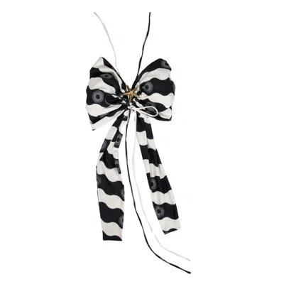 Yola Neme Women's White / Black Gaviota Top In White/black
