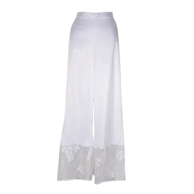 Yola Neme Women's White Elza Pants