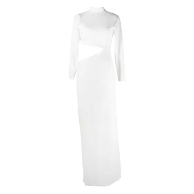 Yola Neme Women's White Emeliana Long Dress