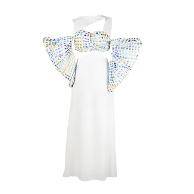 Yola Neme Women's White Mi Sentimiento Dress
