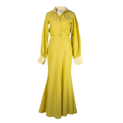 Yola Neme Women's Yellow / Orange Azalea Dress In Yellow/orange