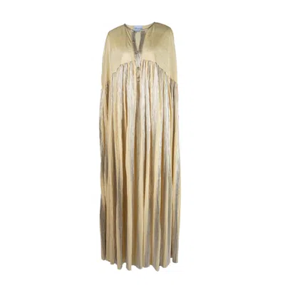 Yola Neme Women's Yellow / Orange Claridad Long Dress In Yellow/orange