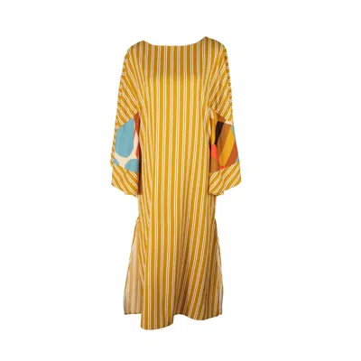 Yola Neme Women's Yellow / Orange Kira Dress In Yellow/orange