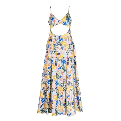 Yola Neme Women's Yellow / Orange Sahily Dress In Yellow/orange
