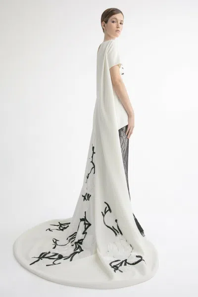 Yolancris Overdress With Skirt