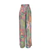 Yomisma Women's Carmen Yacht Slacks In Black/gray/yellow